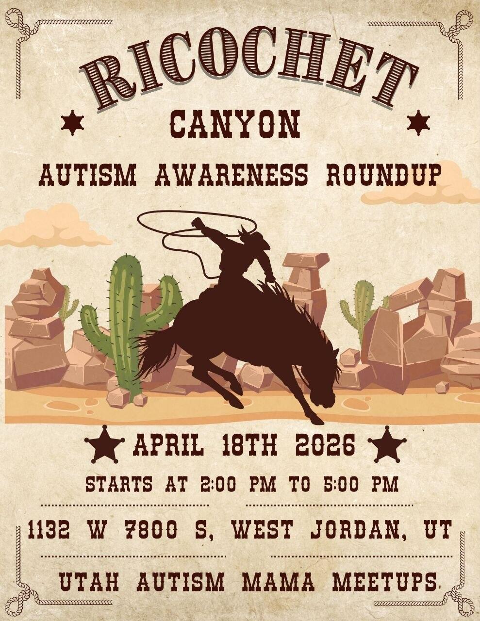 Campaign cover image for Autism Awareness Wild West Roundup