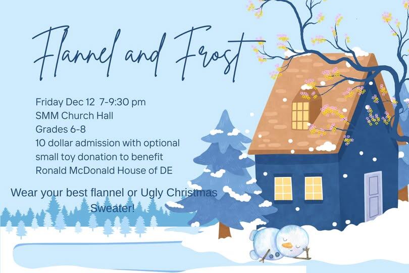 Campaign cover image for 2025 Flannel & Frost SMM Middle School Dance