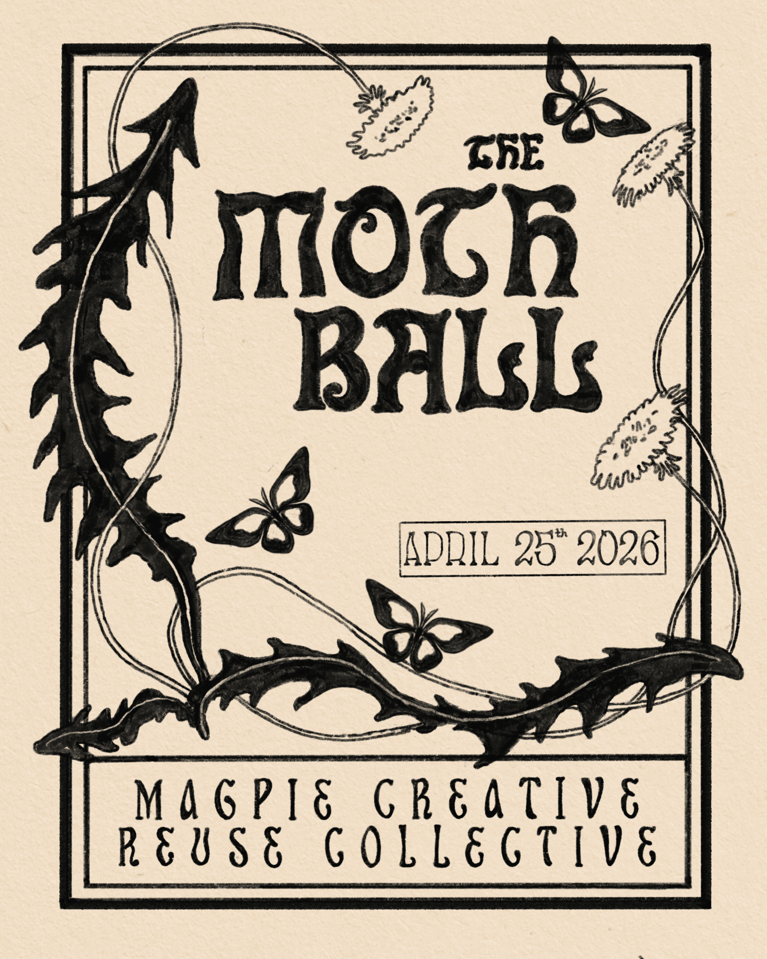 Campaign cover image for Magpie Moth Ball 2026