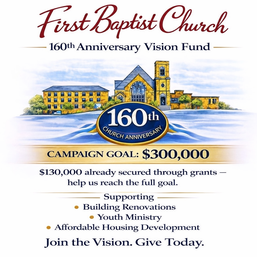 Campaign cover for FBC 160th Anniversary Vision Fund