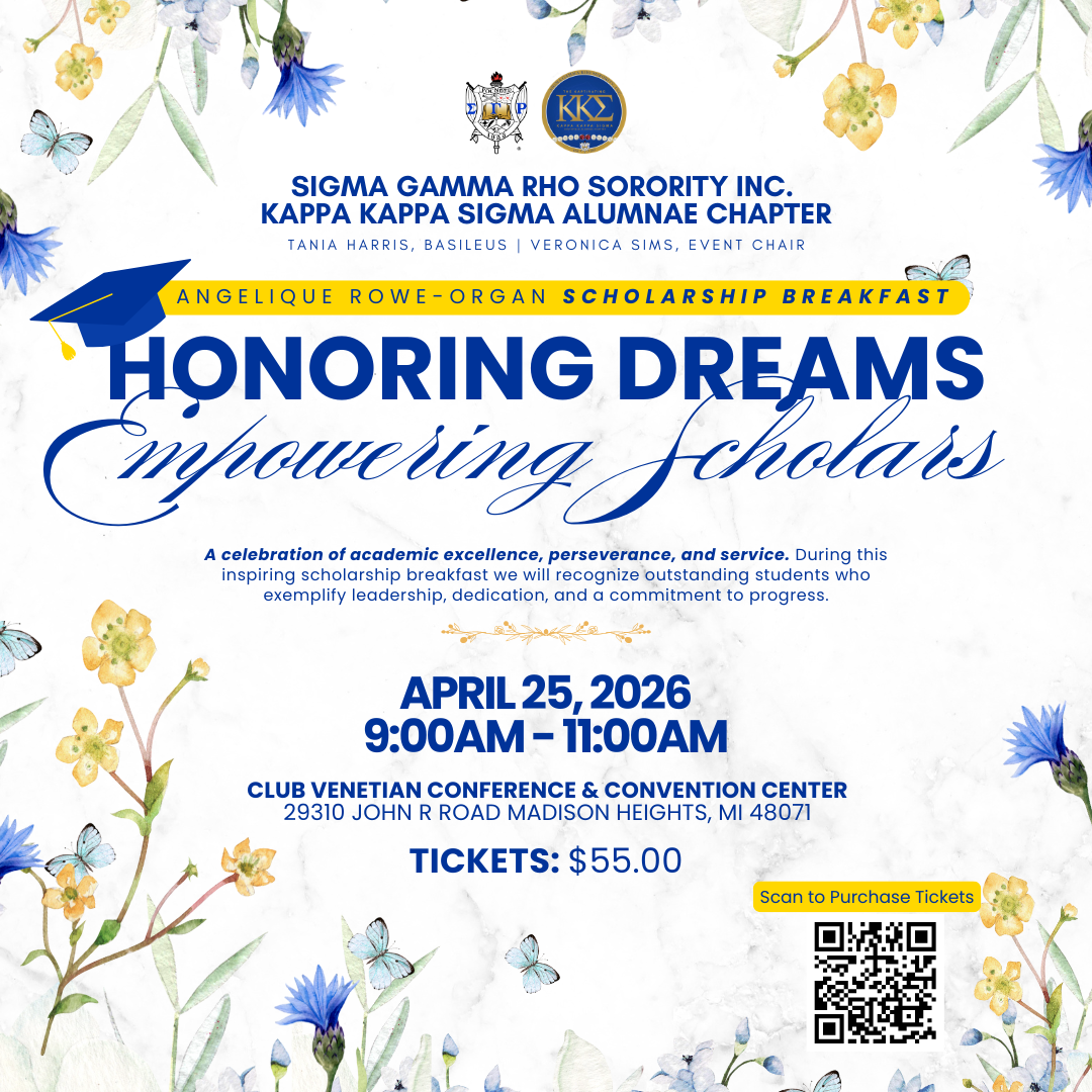 Campaign cover image for Angelique Rowe-Organ Scholarship Breakfast