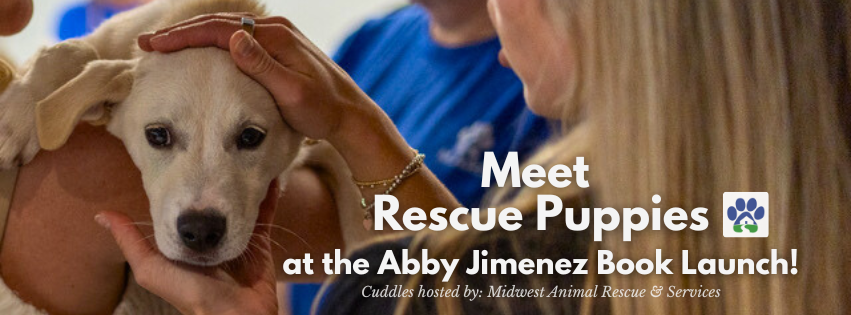 Campaign cover image for Sold Out: Puppy Cuddle Experience with MARS — Abby Jimenez Book Launch