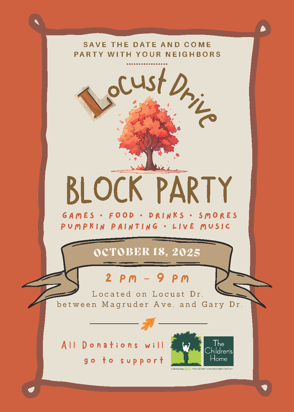 Campaign cover image for Locust Drive Block Party