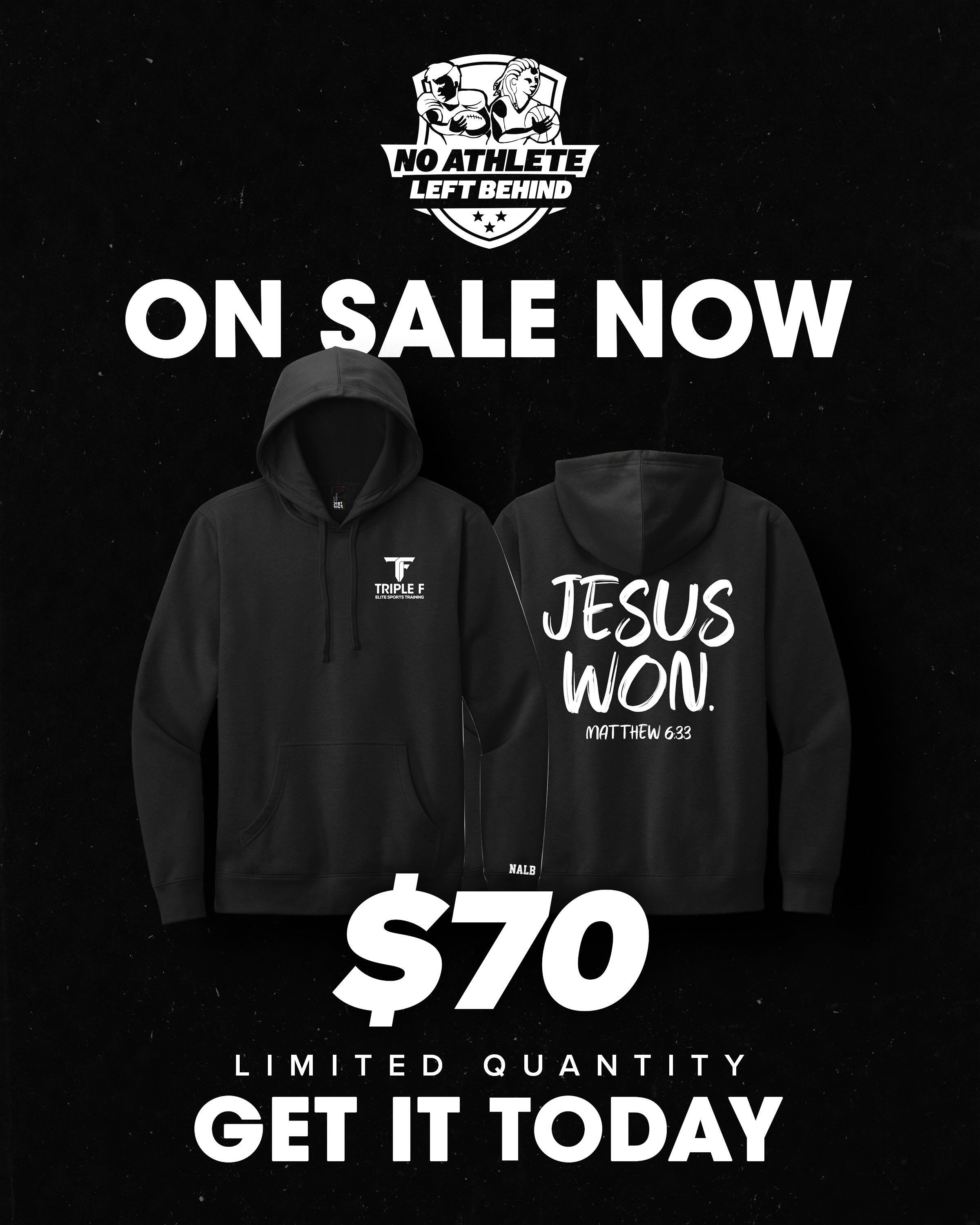 Campaign cover image for NALB Limited Jesus Won Hoodies