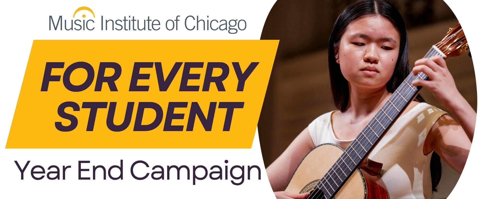 Campaign cover image for "For Every Student" Year End Campaign