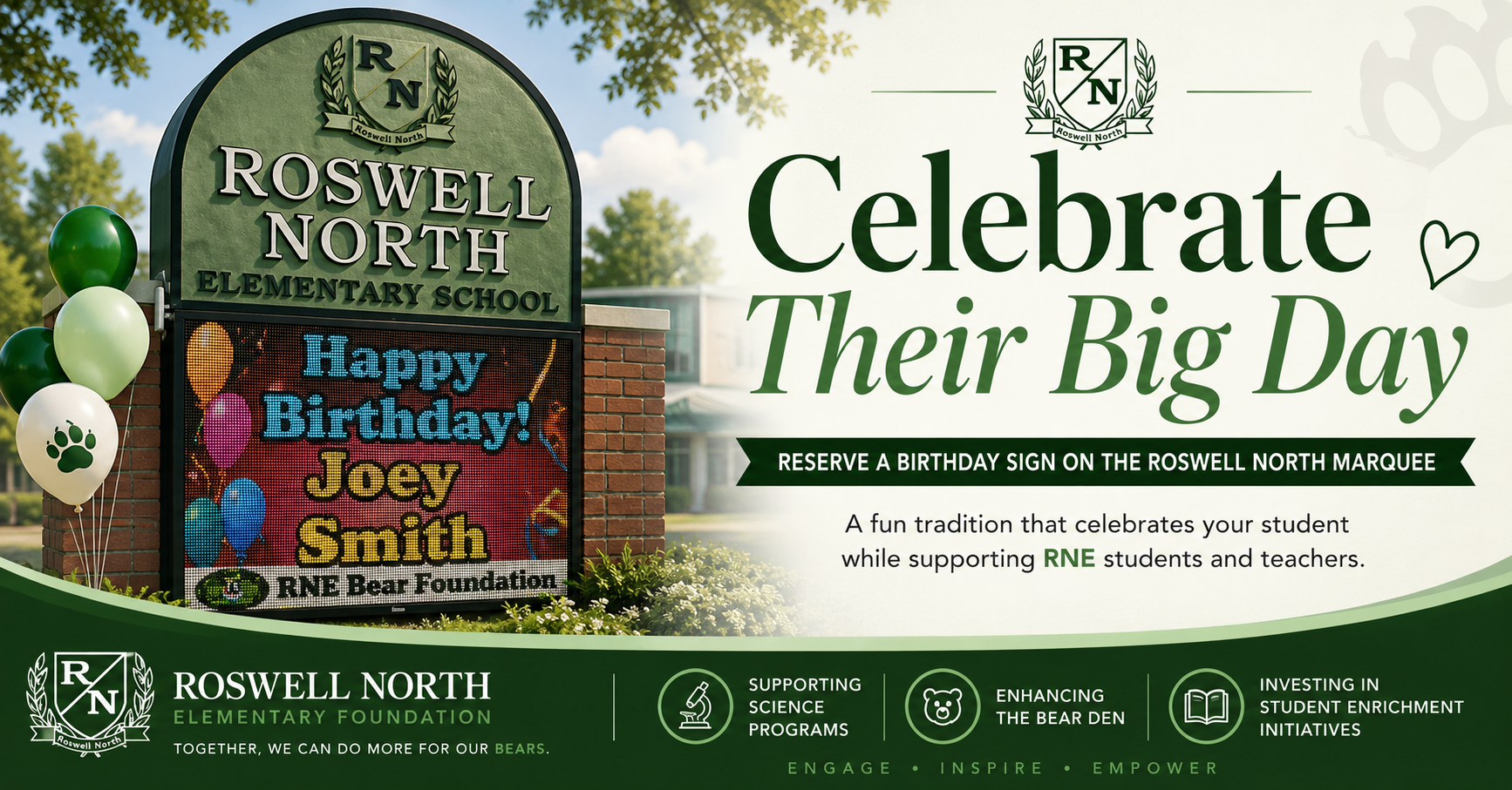 Campaign cover image for Birthday Sign Reservation