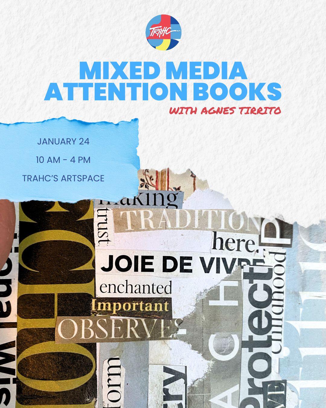 Campaign cover image for Mixed Media Attention Books Workshop