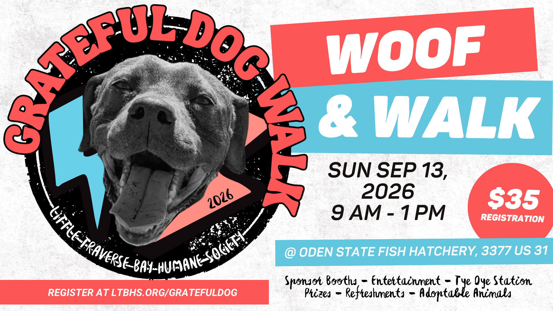 Campaign cover image for Grateful Dog Walk