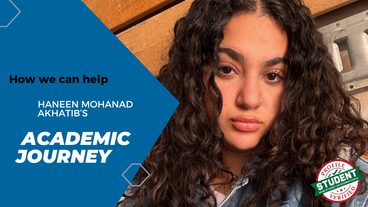 Campaign cover image for Haneen Mohanad Akhatib | Pennsylvania, USA