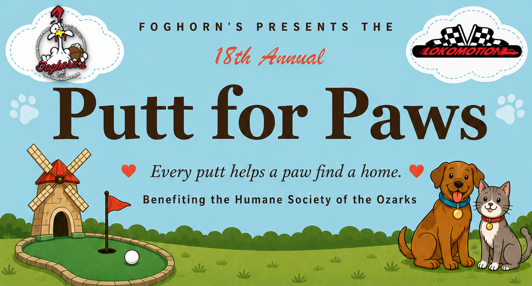 Campaign cover image for Putt for Paws 2026