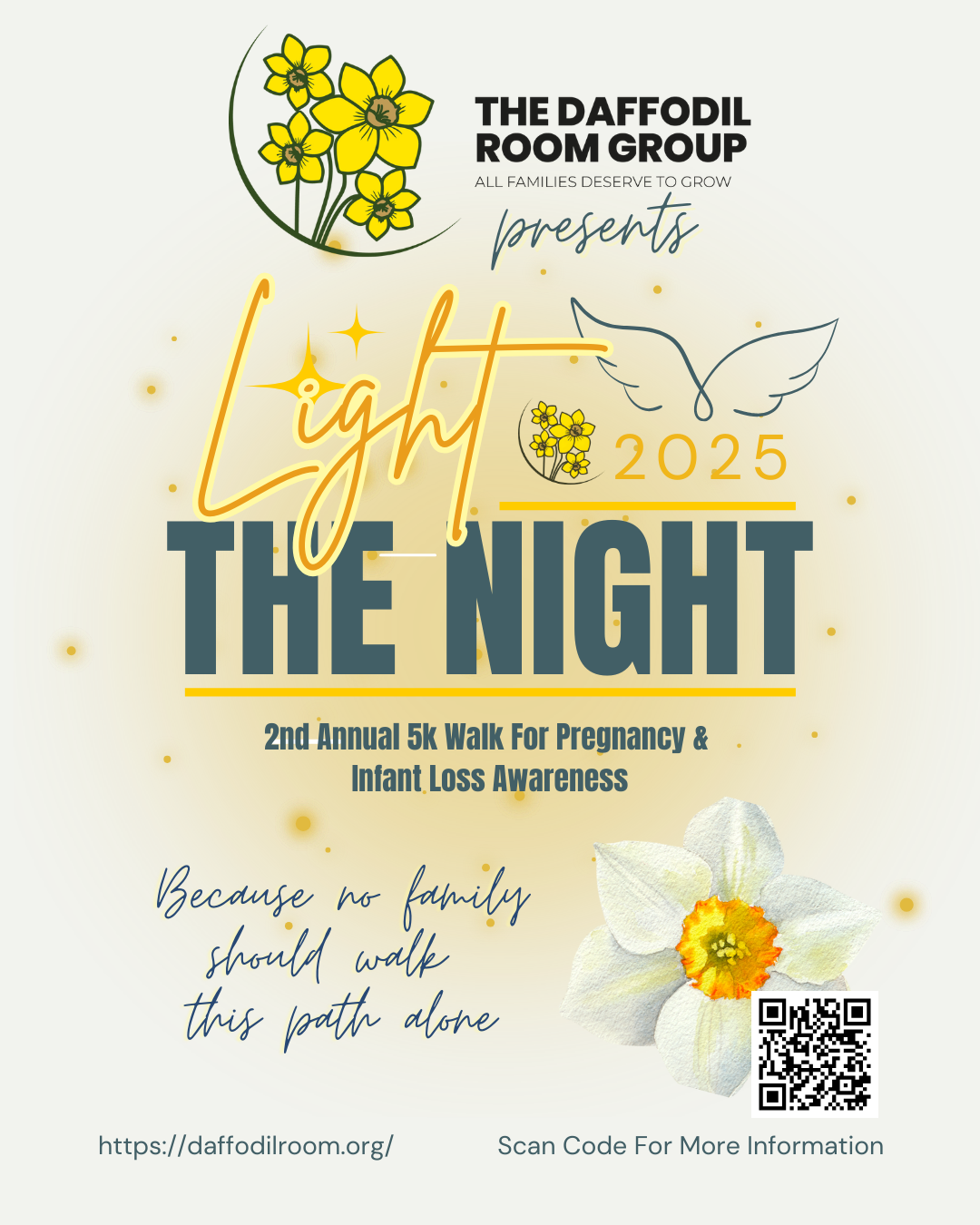 Campaign cover image for Light the 2025 Light The Night 5k Walk for Pregnancy & Infant Loss Awareness