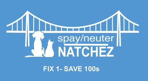 Campaign cover image for Spay/Neuter Natchez T-Shirt $20 - S, M, L, XL, 2XL