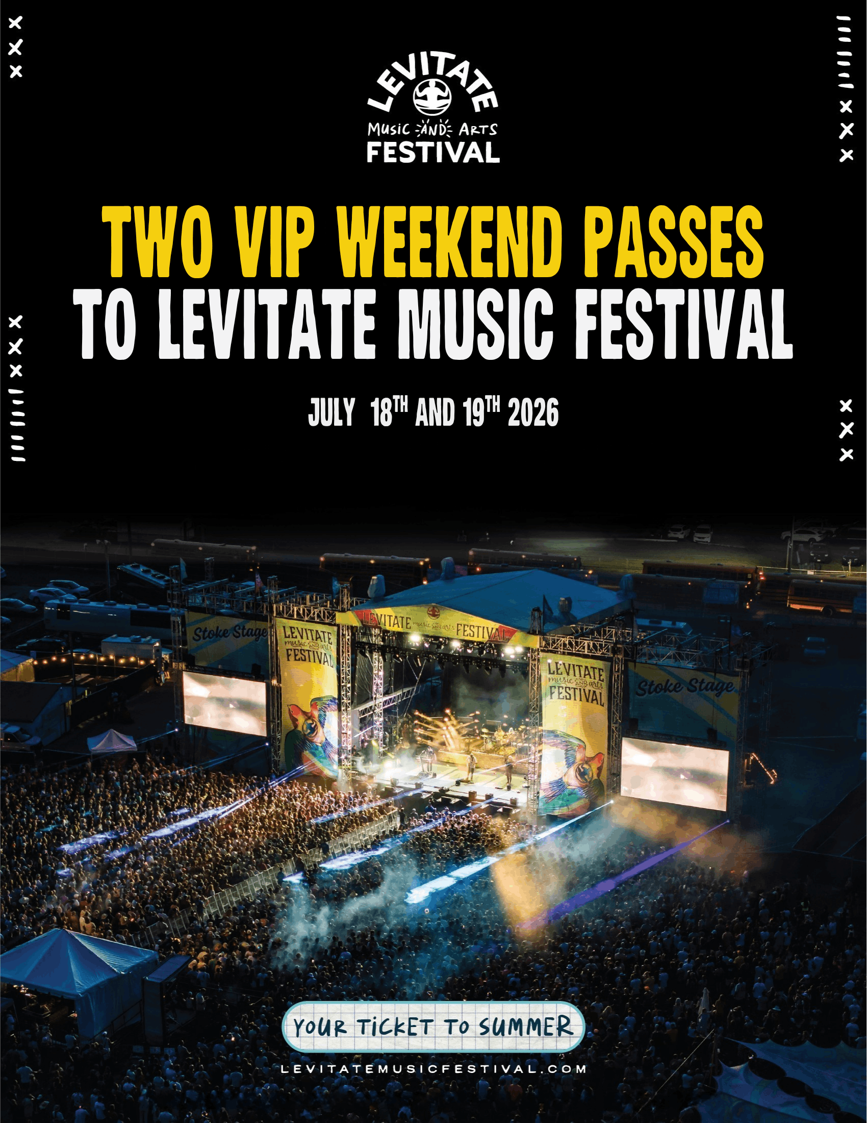 Campaign cover image for Levitate VIP Raffle