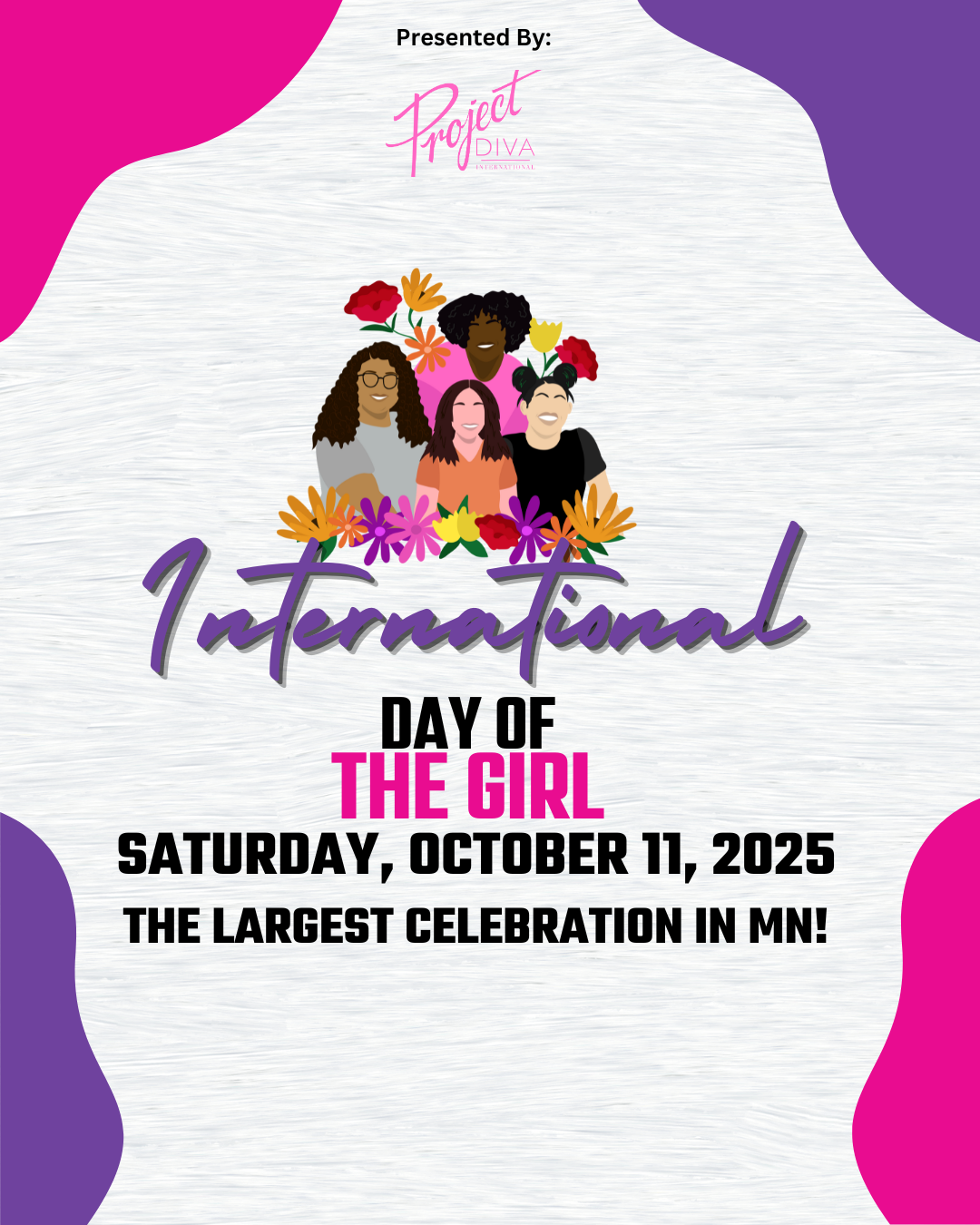 Campaign cover image for Project DIVA International - International Day of the Girl 2025