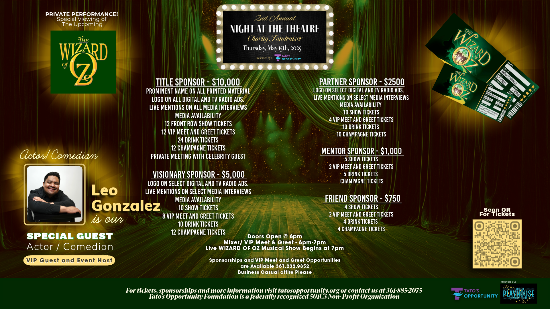 Campaign cover image for 2nd Annual Night At The Theater