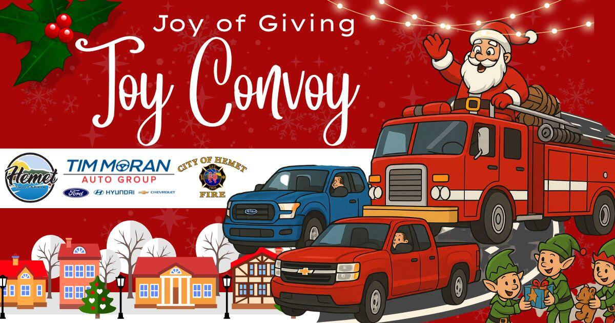 Campaign cover image for Joy of Giving, Toy Convoy