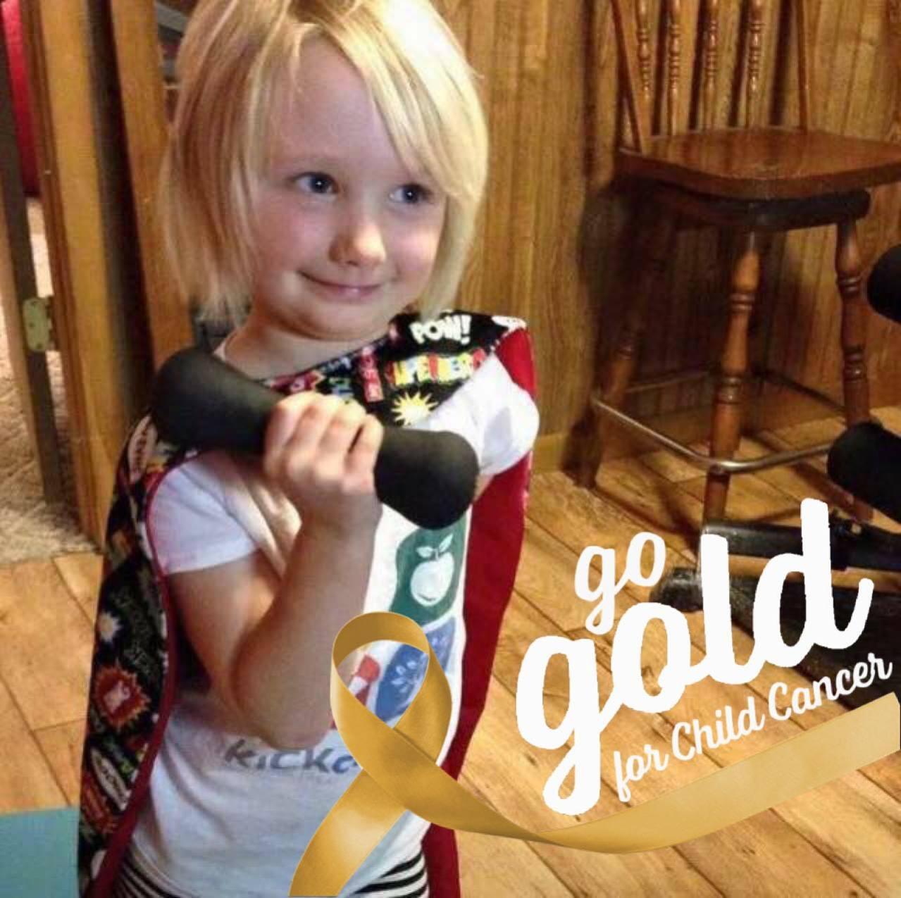 Campaign cover image for Honoring Our Lainey Lou This September for Childhood Cancer Awareness Month 💛