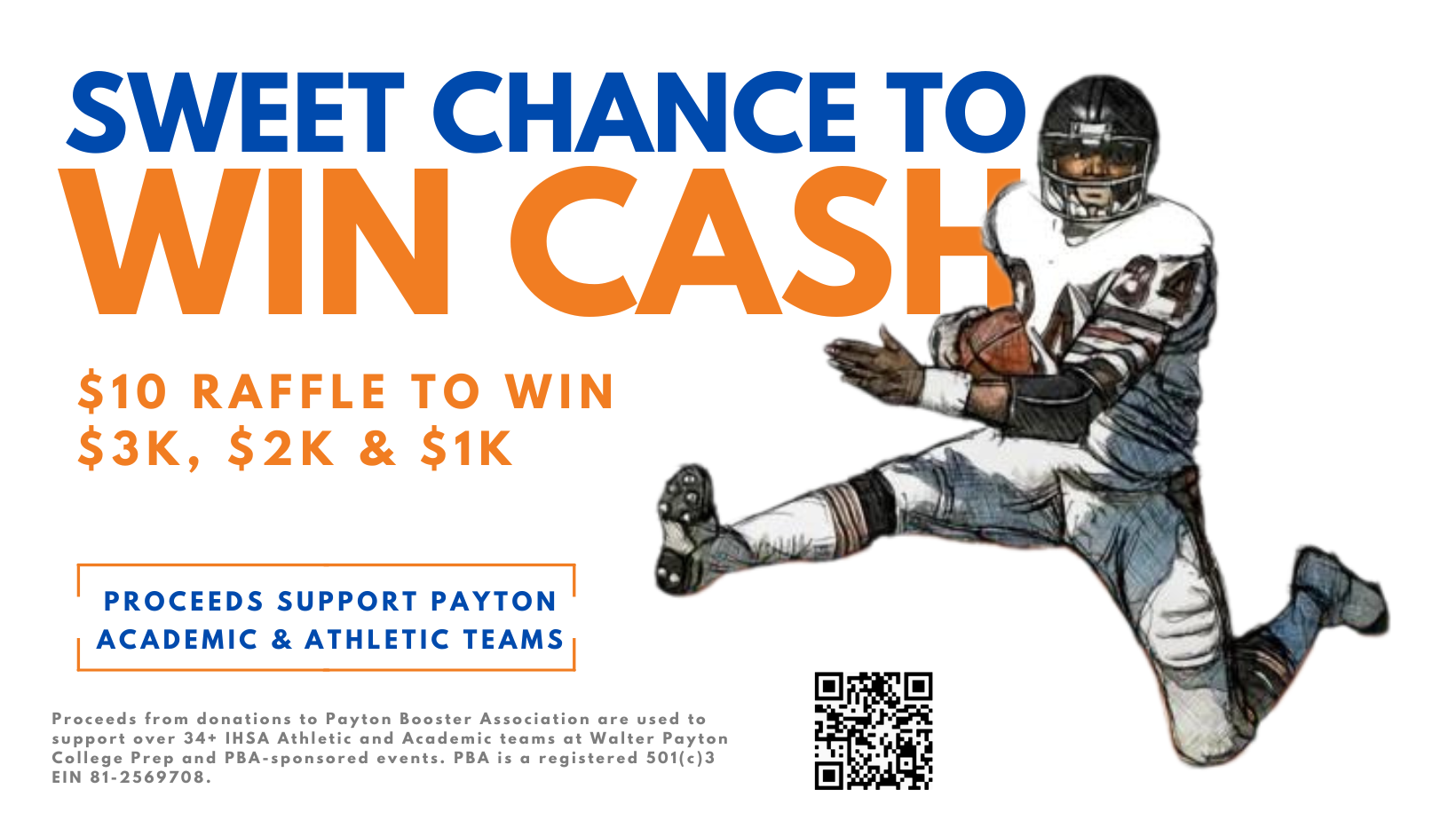 Campaign cover image for Win Sweet Cash - 2025 PBA Raffle