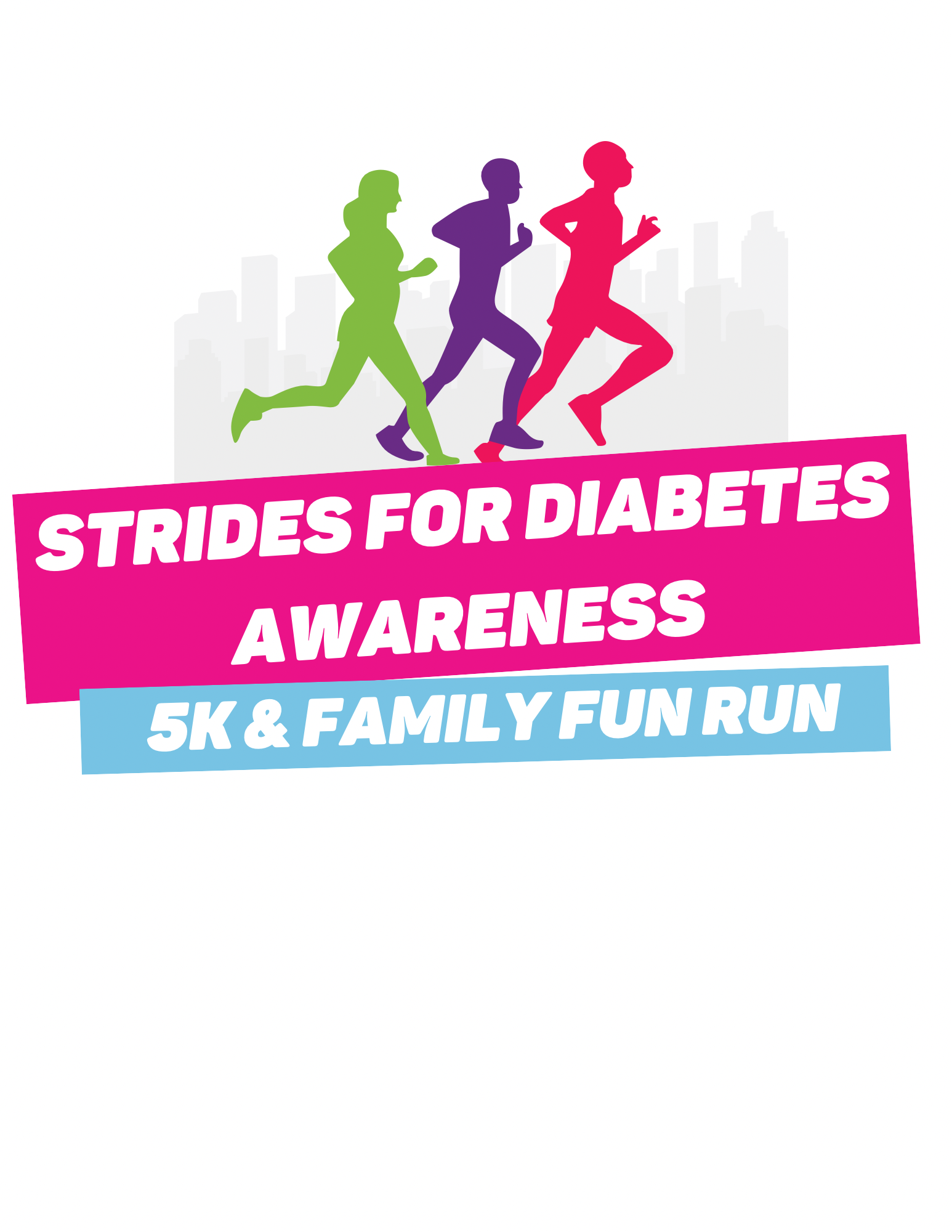 Campaign cover image for Strides for Diabetes Awareness 5K & Family Fun Run