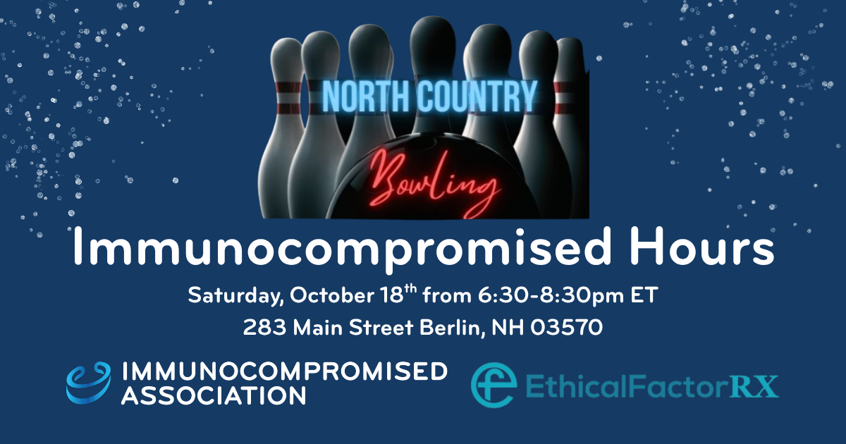 Campaign cover image for Immunocompromised Hours at North Country Bowling