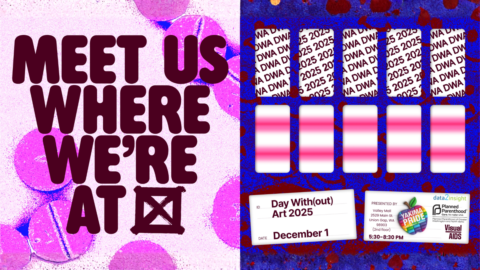 Campaign cover image for Day With(out) Art 2025: Meet Us Where We're At