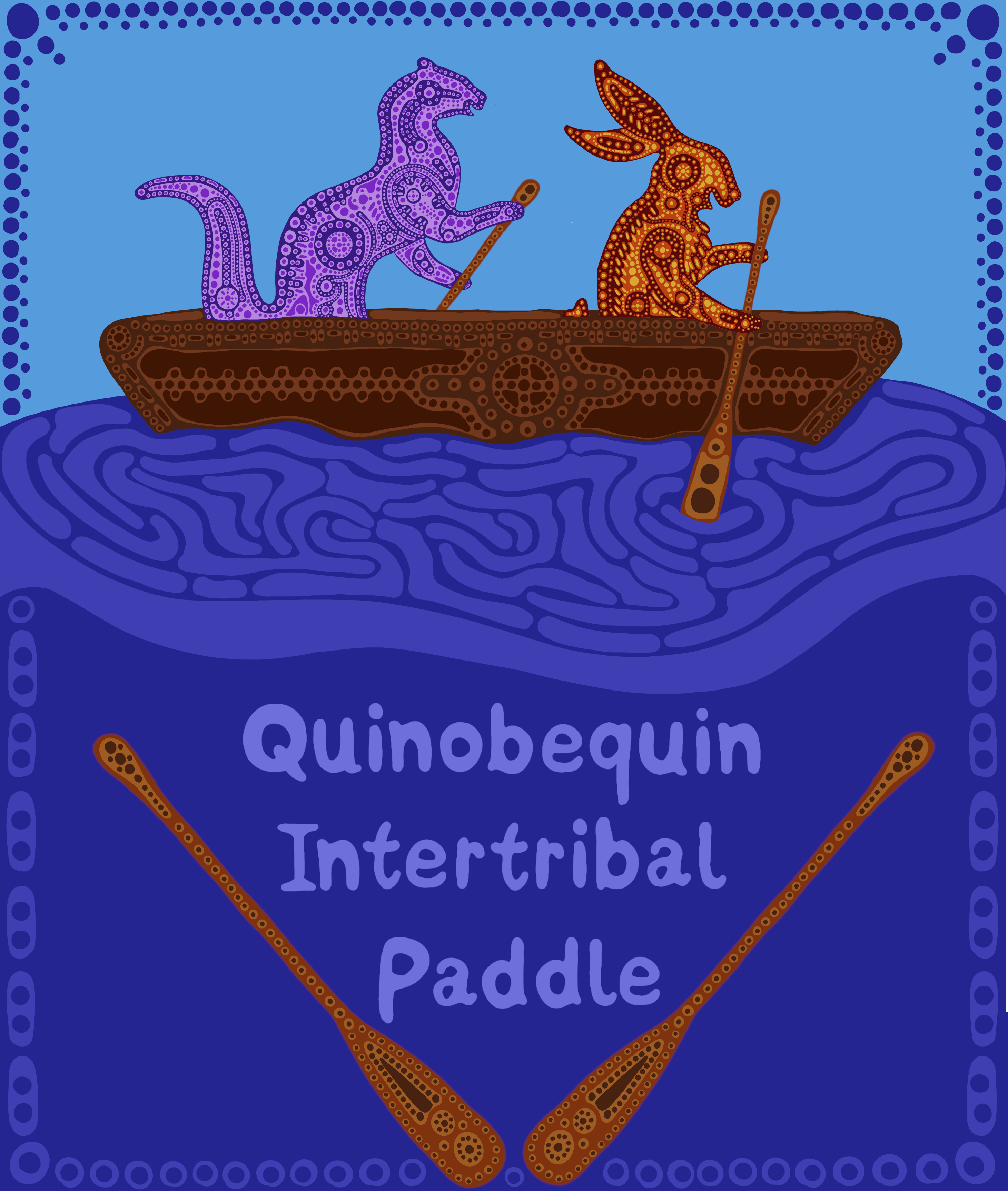Campaign cover image for Quinobequin Intertribal Paddle Run 2026