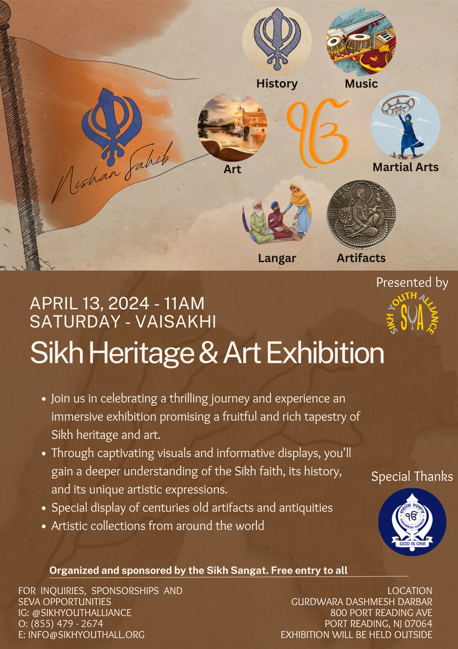 Campaign cover image for Sikh Heritage & Art Exhibition