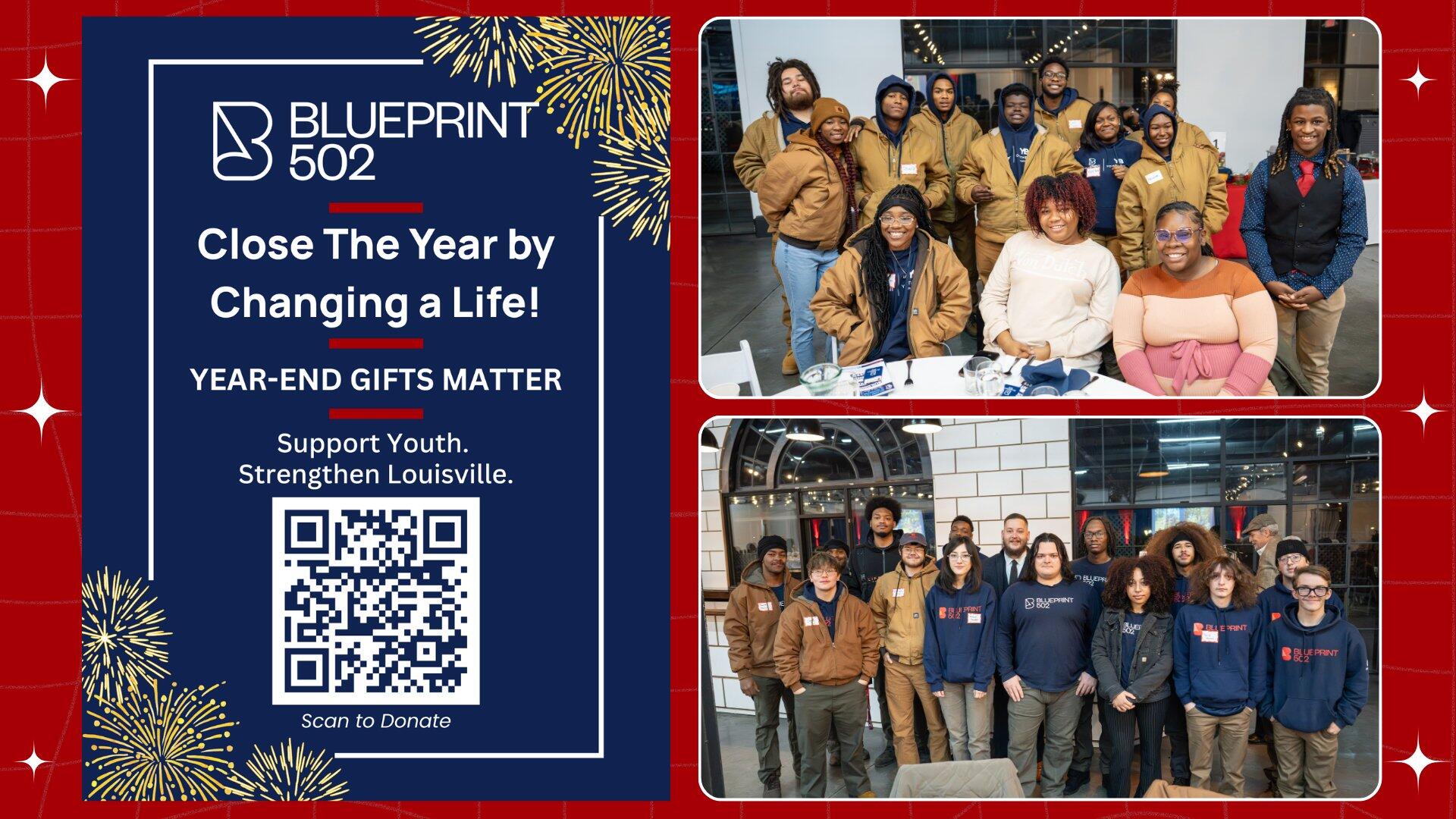 Campaign cover image for Support Blueprint502 with Your Year-End Gift