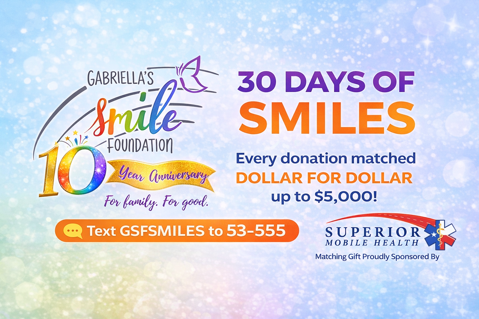 Campaign cover image for 30 days of Smiles