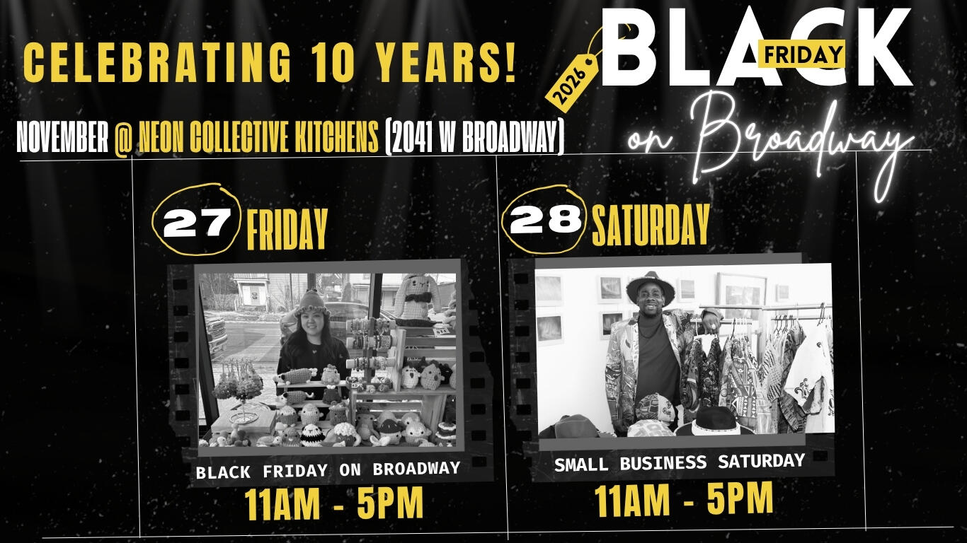 Campaign cover image for 2026 Black Friday on Broadway Vendor Registration