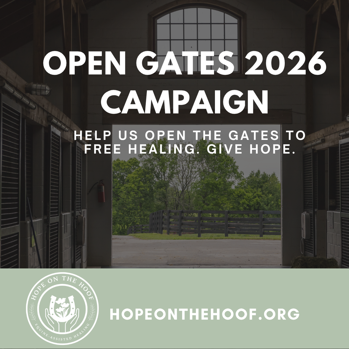 Campaign cover image for Open Gates 2026