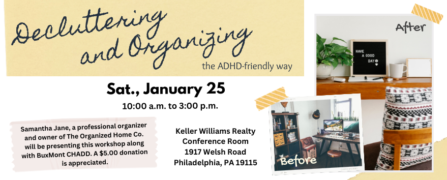 Campaign cover image for Decluttering and Organizing Workshop