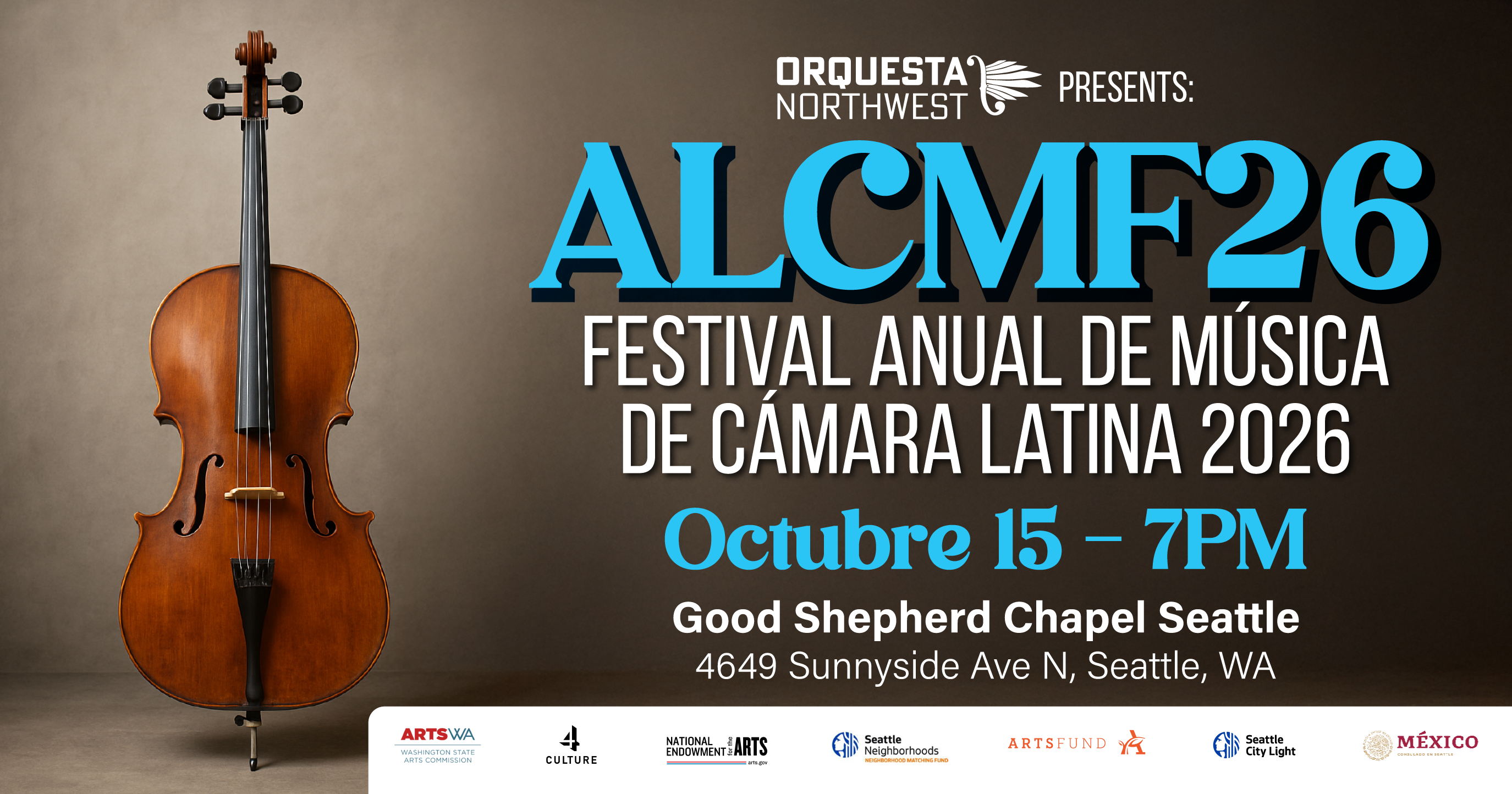 Campaign cover image for 2026 Latino Chamber Music Festival Concert no. 2