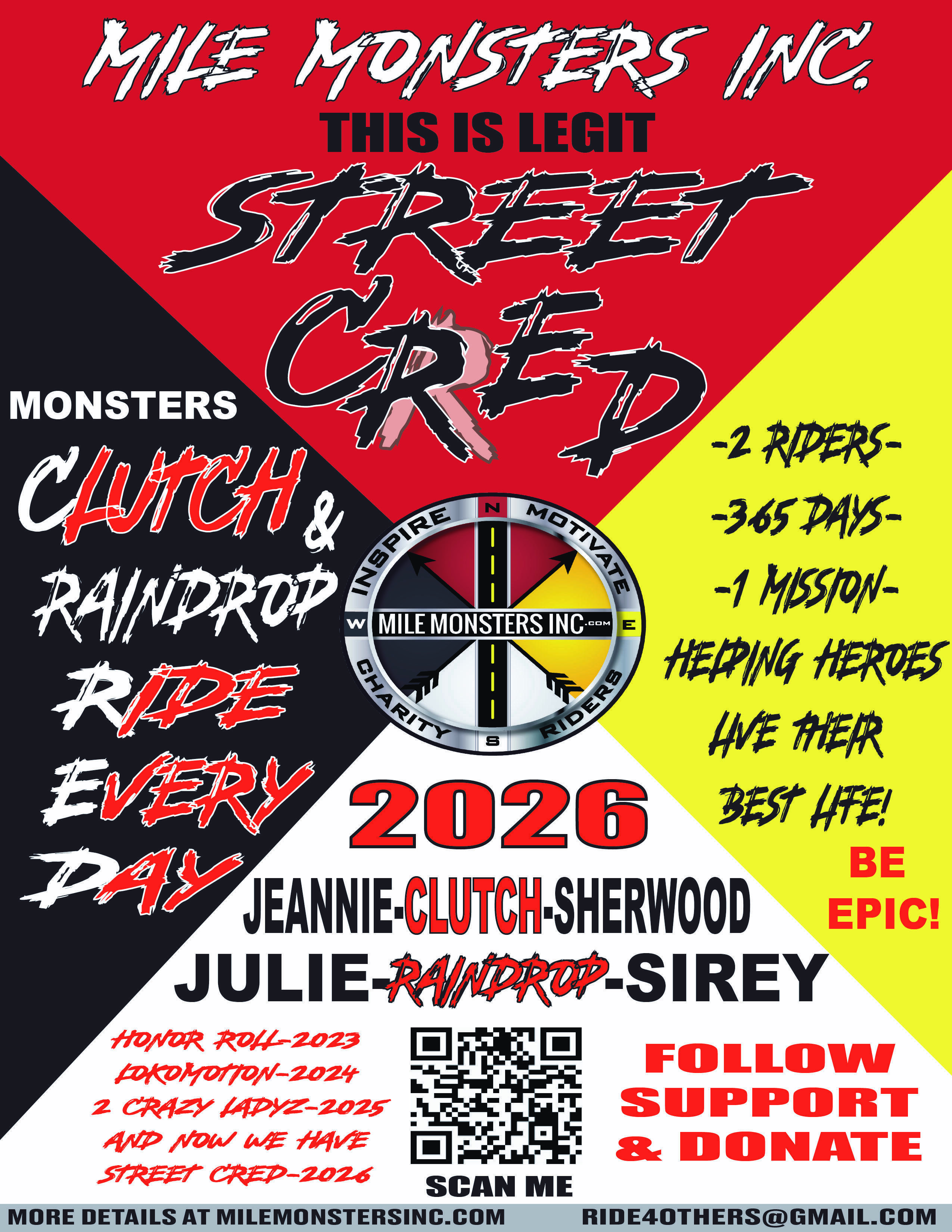 Campaign cover image for Street CRED "Clutch Rides Every Day"