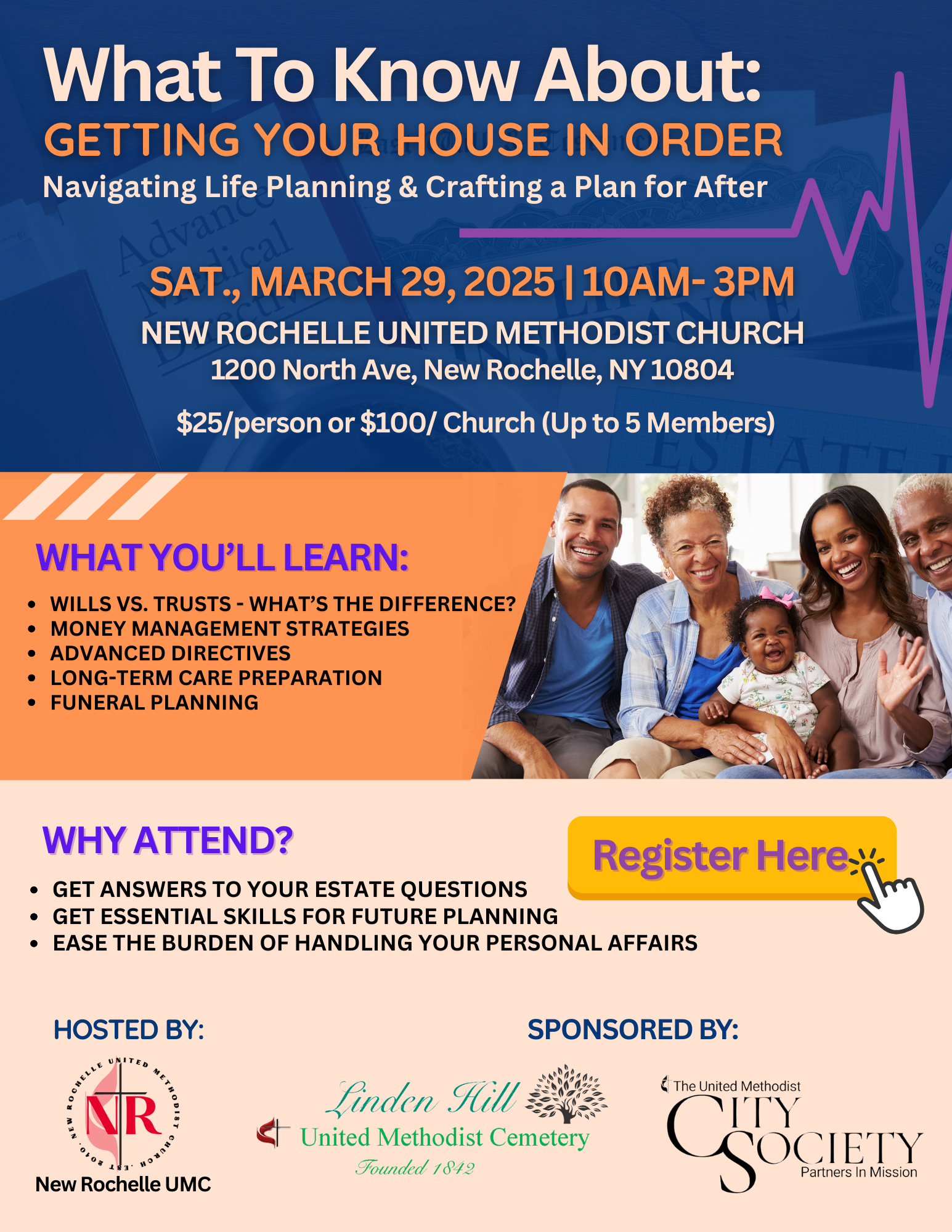 Campaign cover image for UM City Society & Linden Hill Cemetery