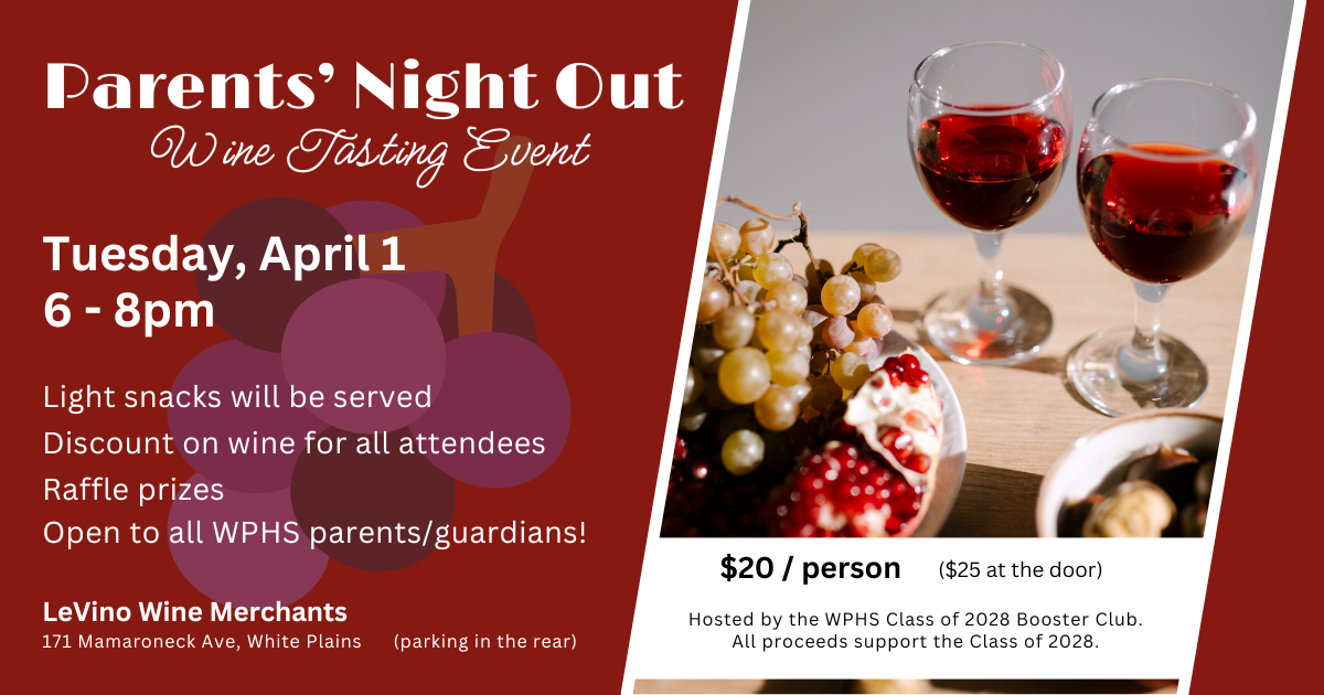 Campaign cover image for Parents' Night Out at LeVino Wine (Spring 2025)