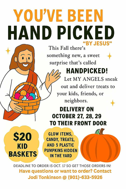 Campaign cover image for Handpicked by Jesus Youth Fundraiser