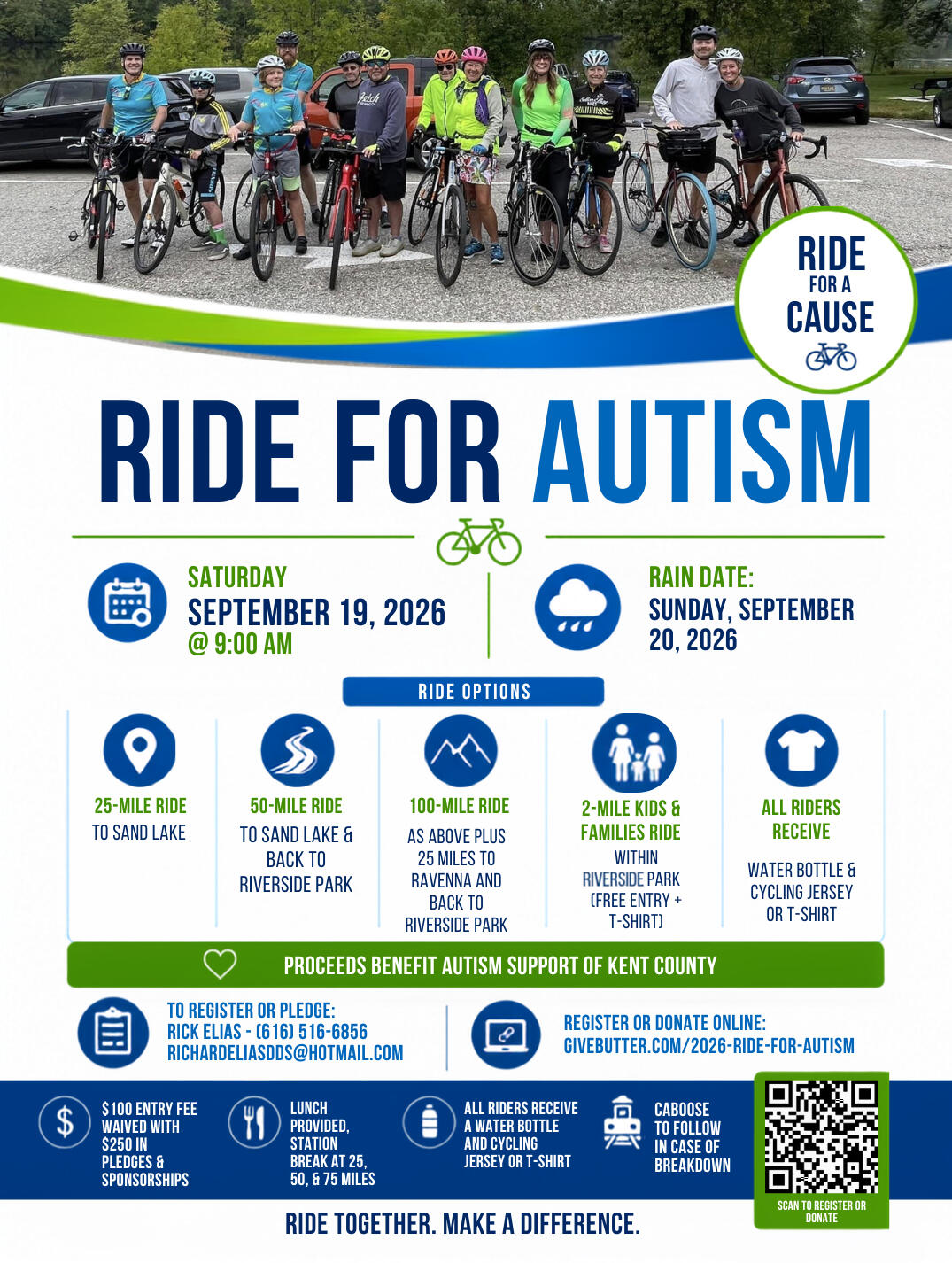 Campaign cover image for 2026 Ride for Autism