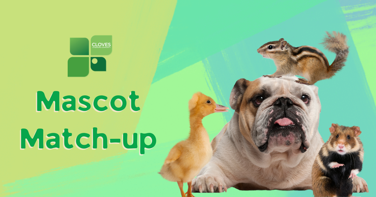 Campaign cover image for CLOVES Syndrome Community Mascot Matchup