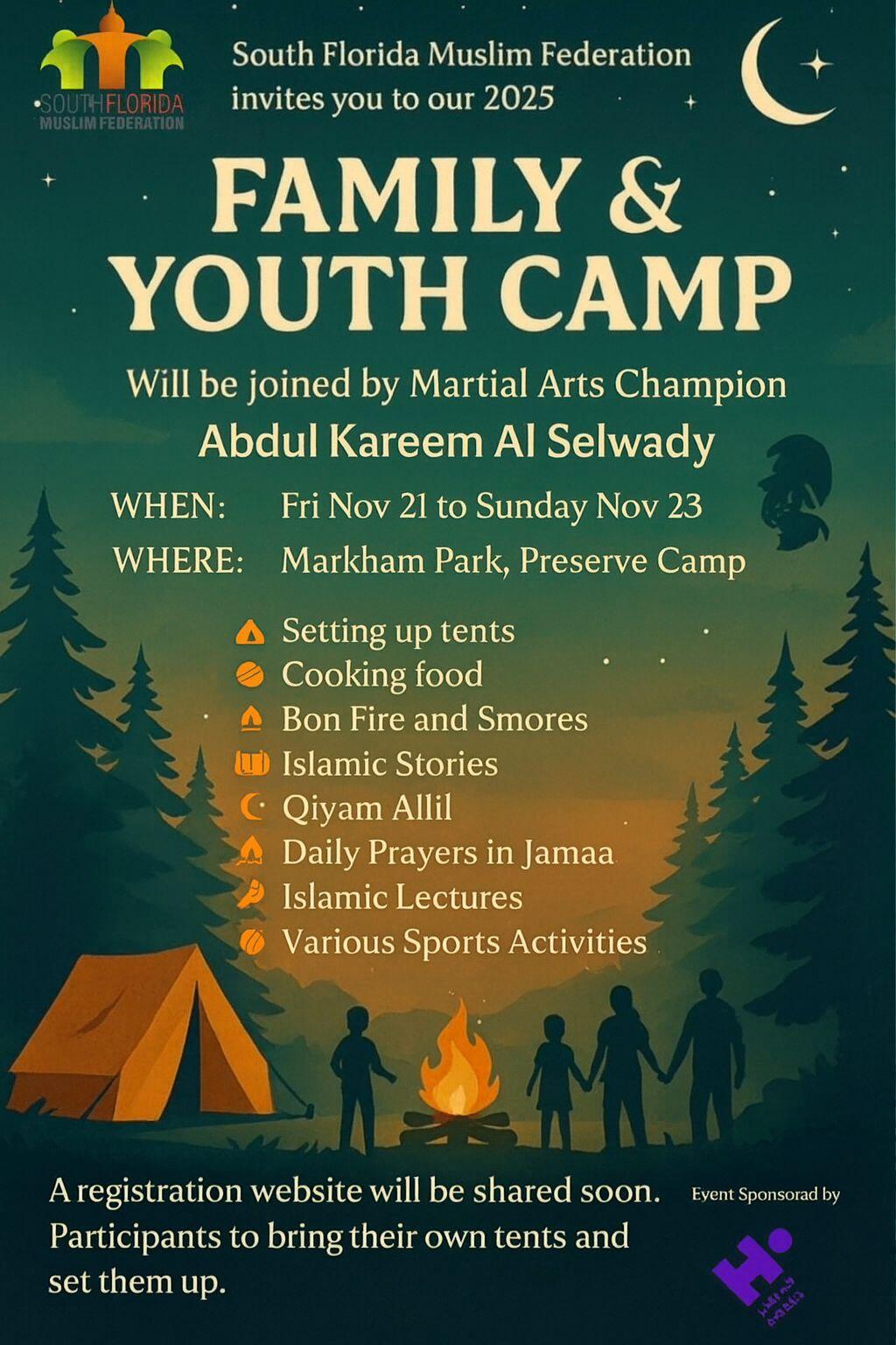 Campaign cover image for Muslim Family Camp - Nov 2025