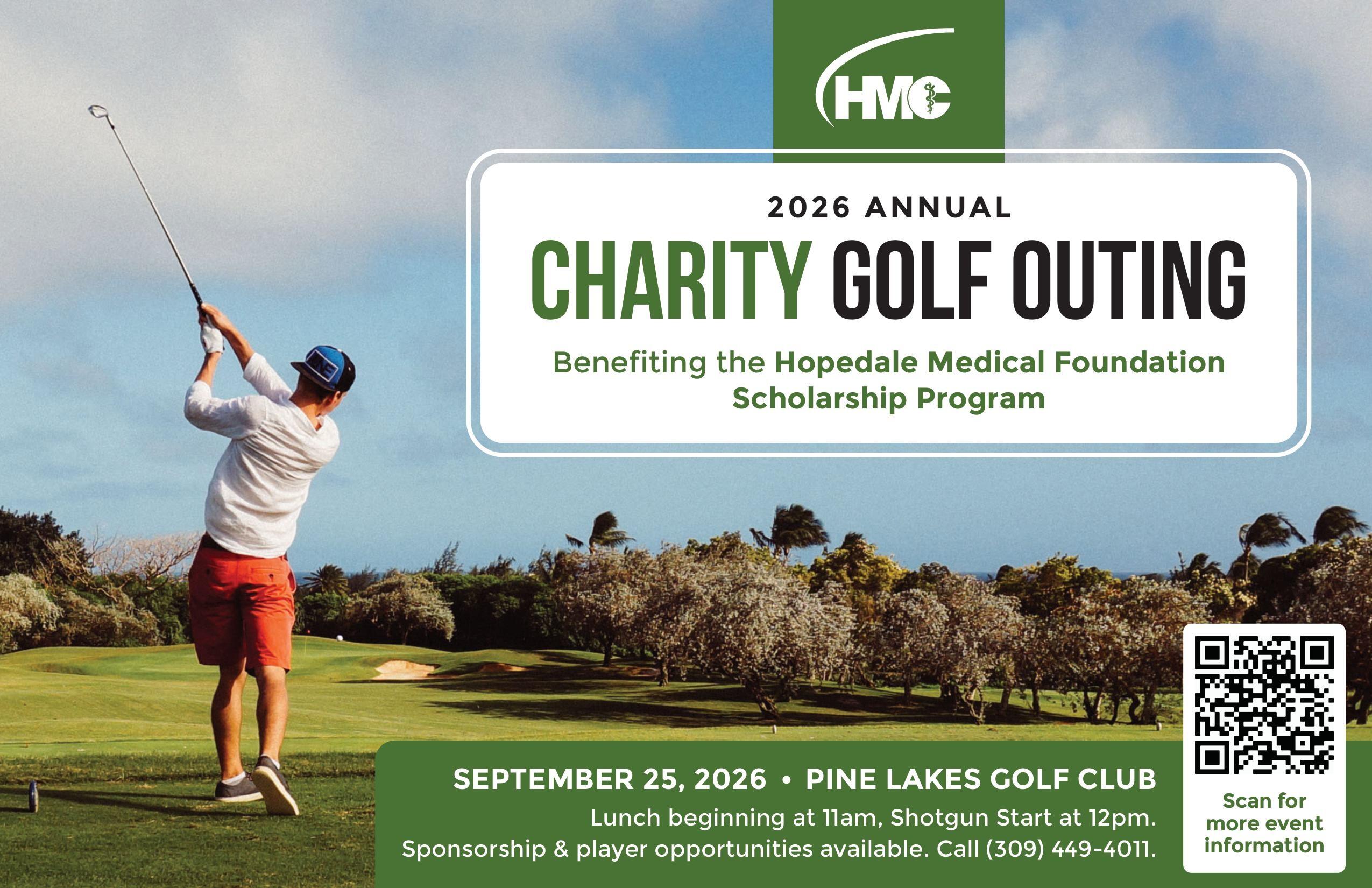 Campaign cover image for 2026 Hopedale Medical Foundation Charity Golf Outing