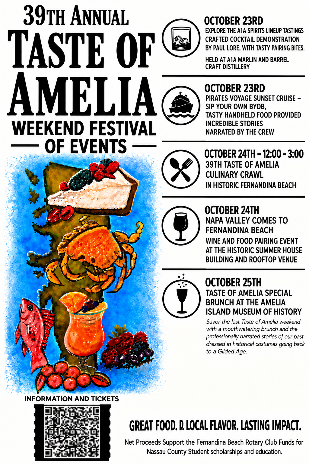 Campaign cover image for The 39th Annual Taste of Amelia Weekend Events