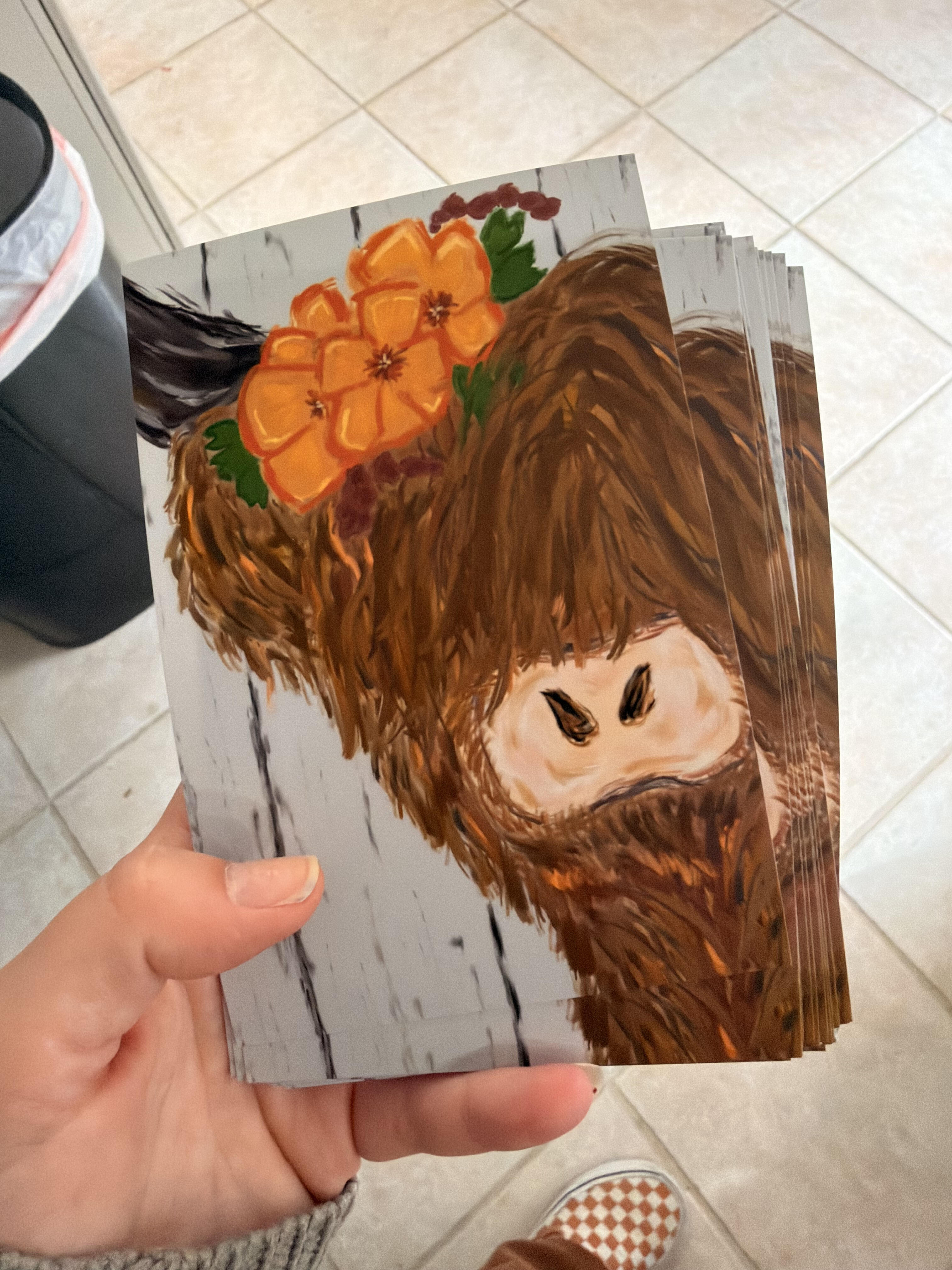 Campaign cover image for Highland Cow Paint and sip