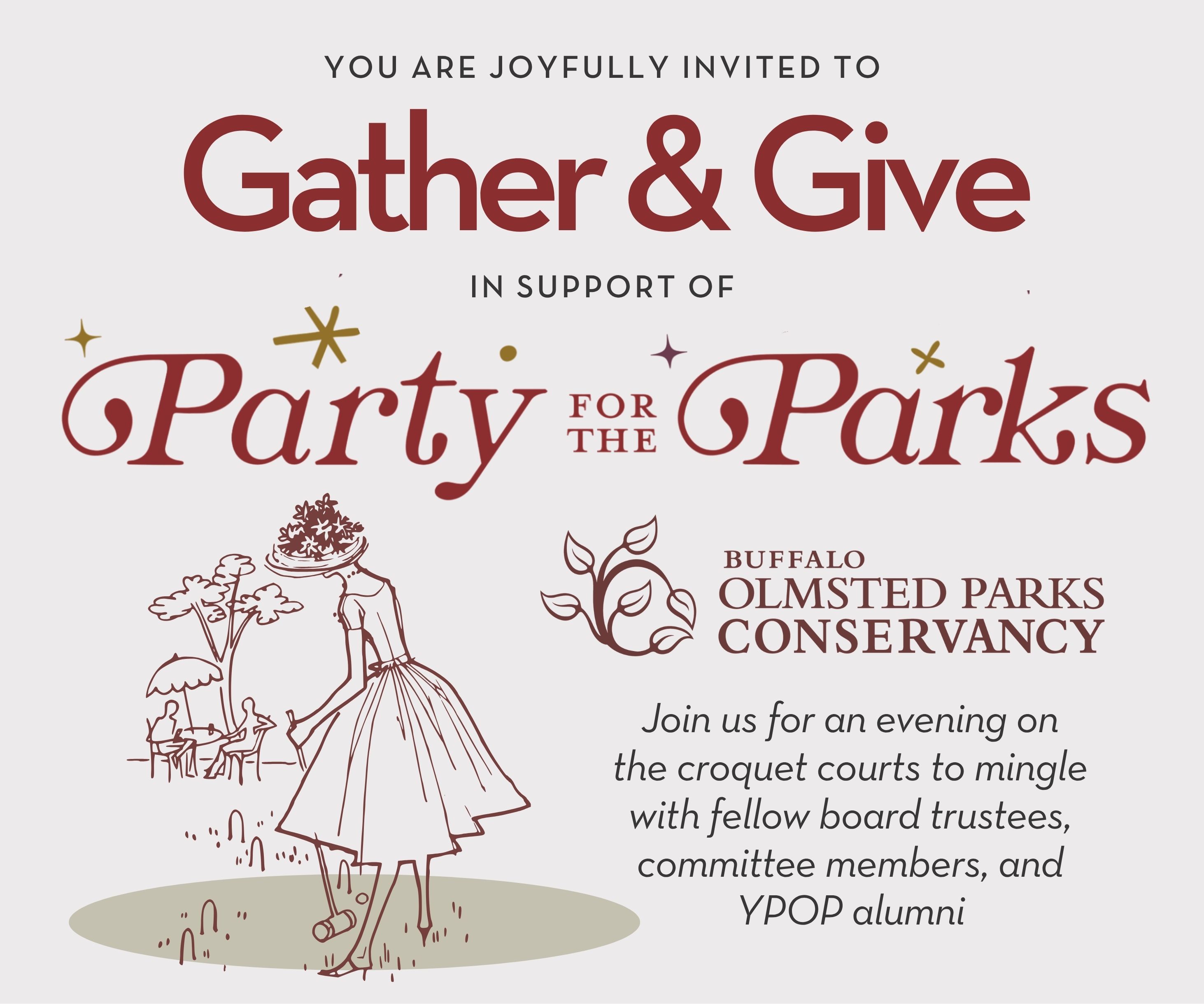 Campaign cover image for 2026 Gather & Give for Party for the Parks