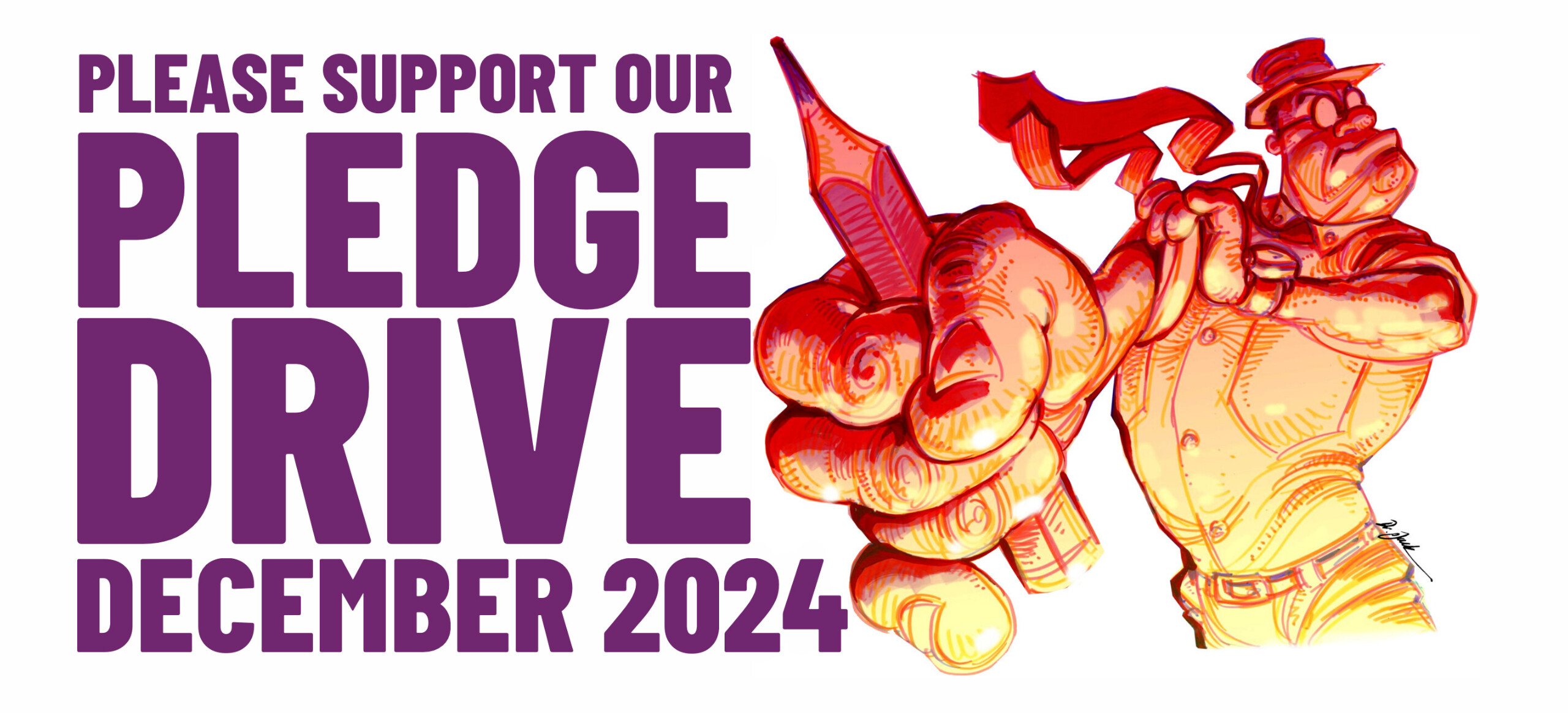 Campaign cover image for Pledge Drive 2024 - CLOSED