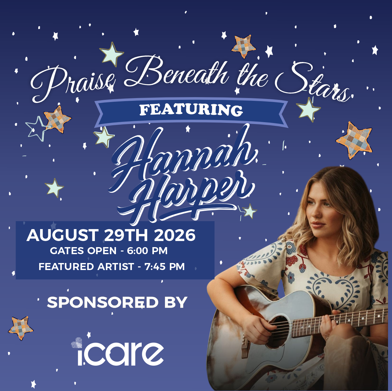 Campaign cover image for Praise Beneath the Stars 2026 Individual Tickets