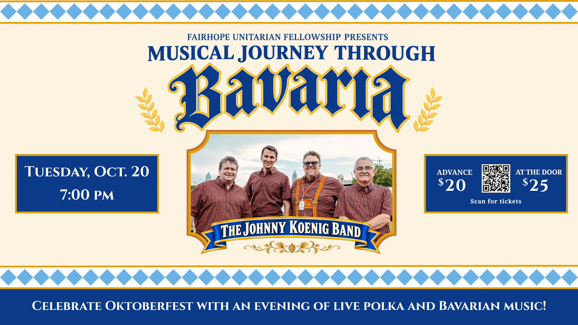 Campaign cover image for Musical Journey Through Bavaria with The Johnny Koenig Band