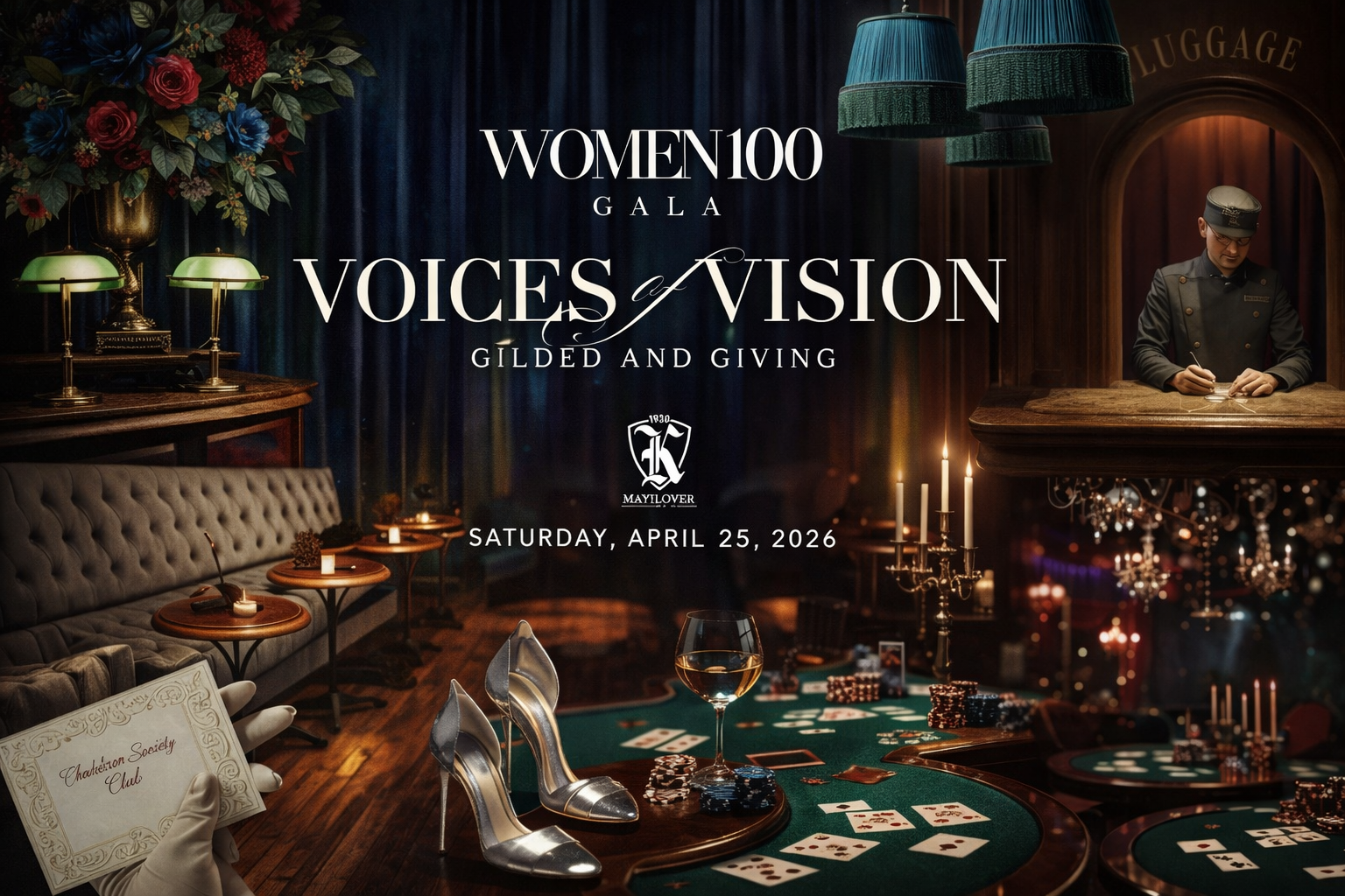 Campaign cover image for WOMEN100 VOICES OF VISION ANNUAL GALA