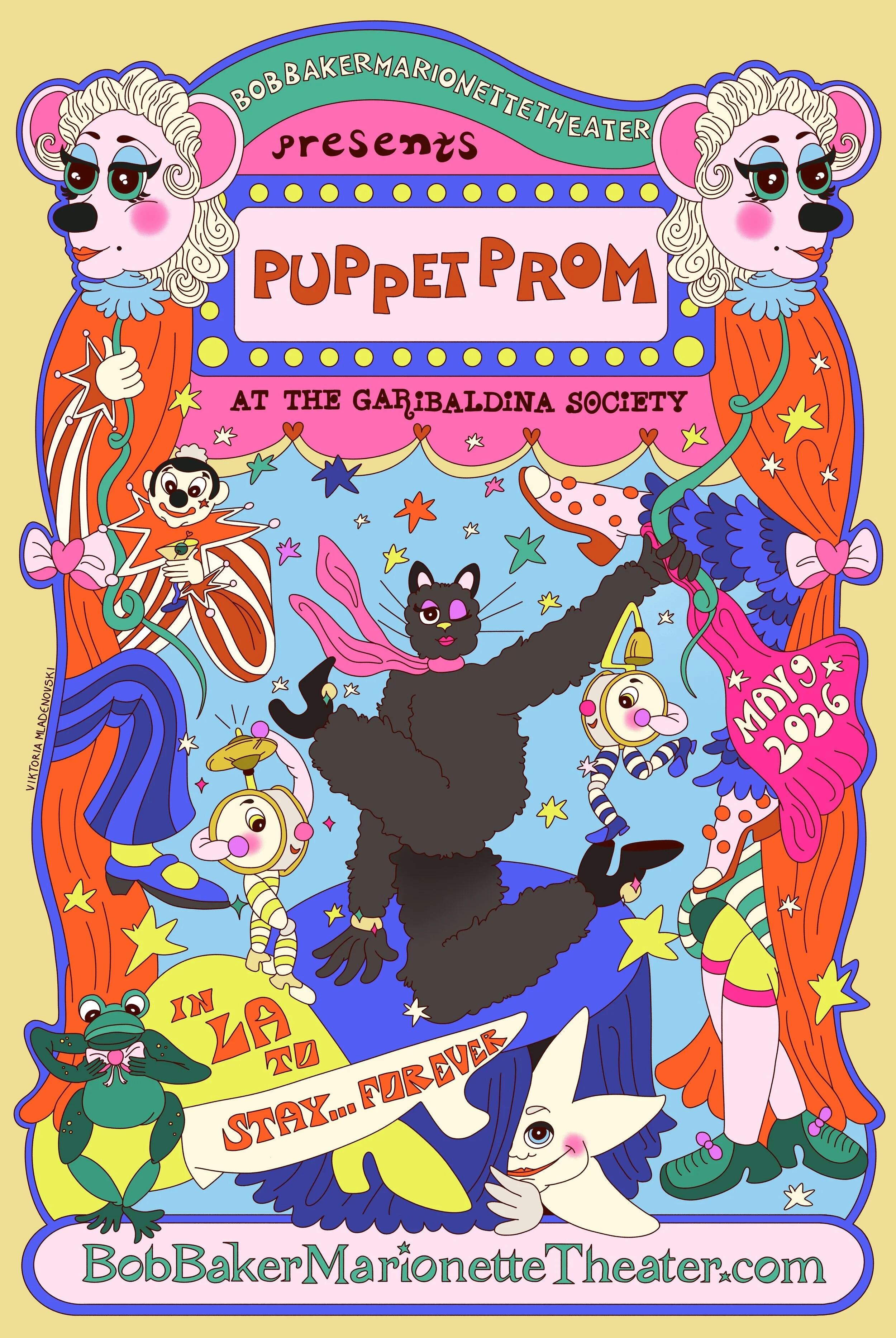 Campaign cover image for Bob Baker Marionette Theater's 2026 Puppet Prom Auction