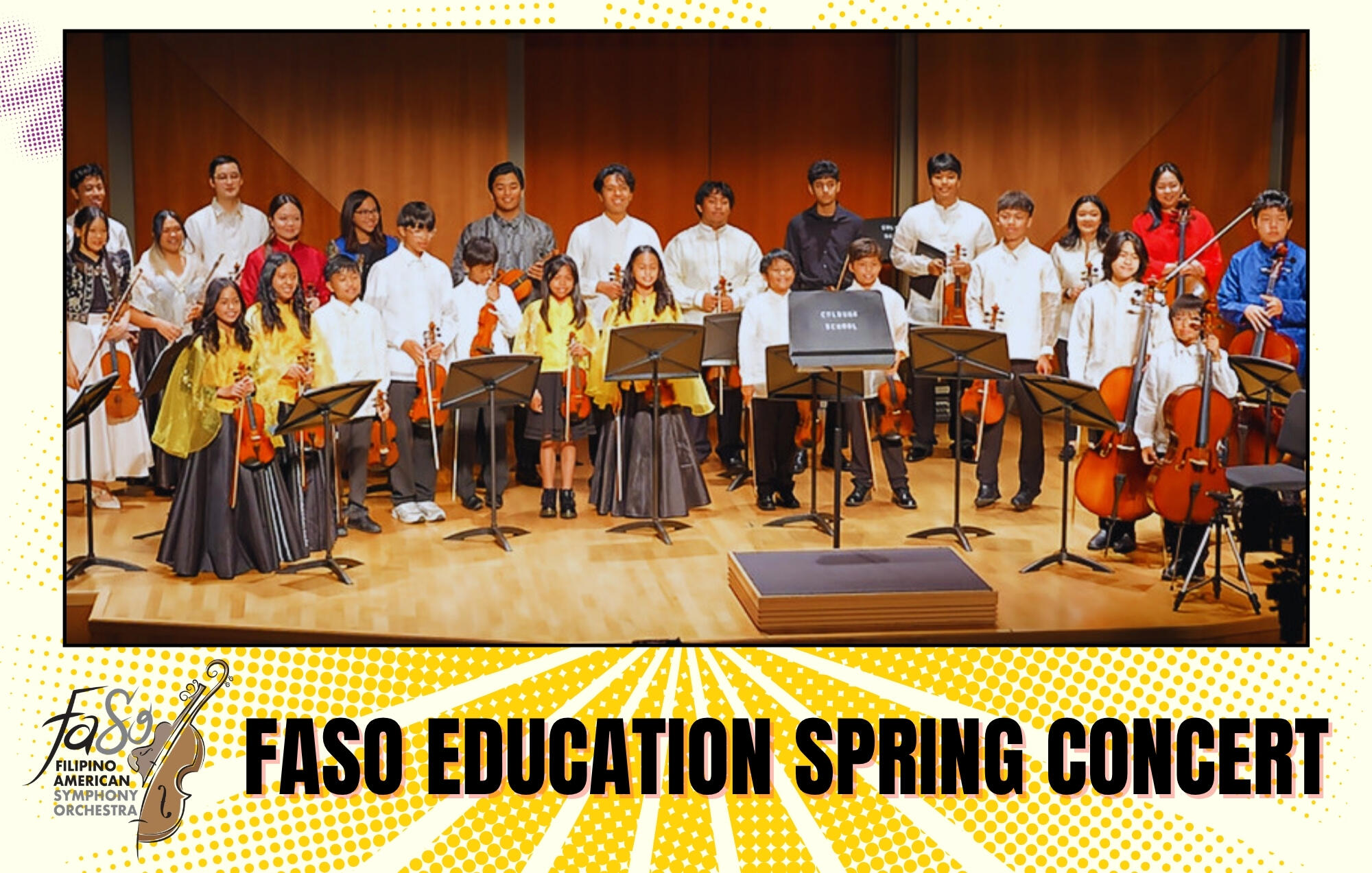 Campaign cover image for FASO Education Spring Concert 2026